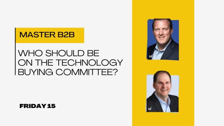 Who Should Be on the Technology Buying Committee?