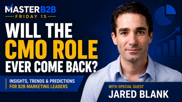 Is the CMO Disappearing in B2B?